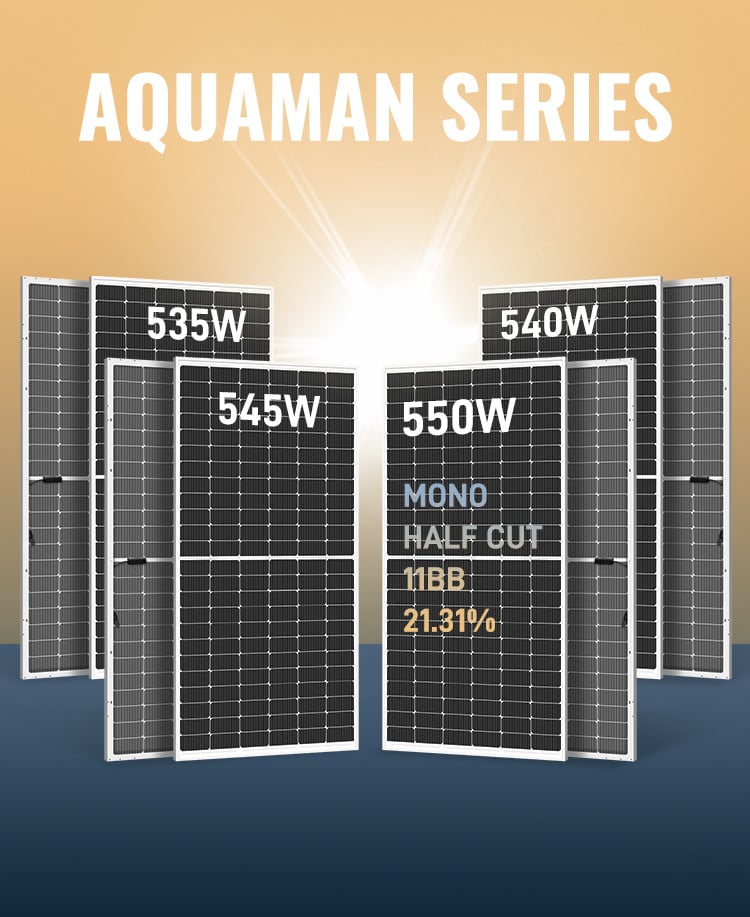 Sunrise M10 144 cells 535550W Bifacial Solar Panel Datasheet ENF