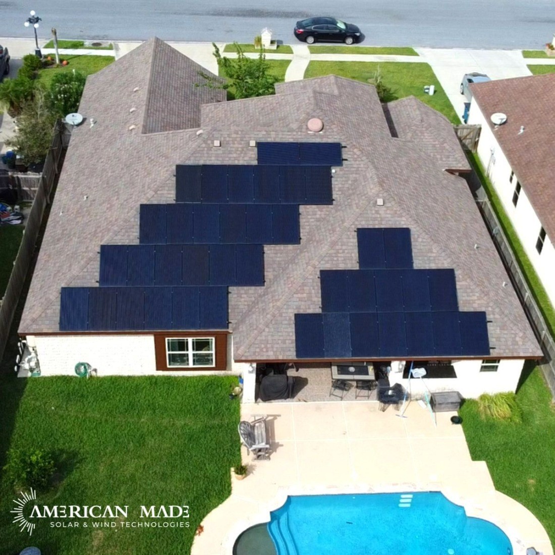 American made solar panels